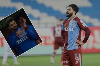 Umut Bozok'tan Trabzonspor - Sivasspor maçında olay hareket! Açıklama yaptı...