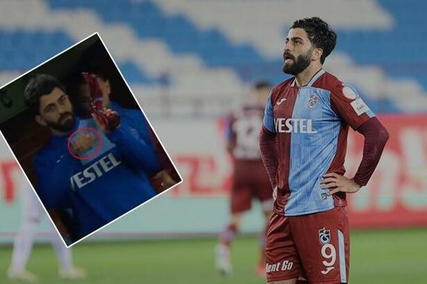 Umut Bozok'tan Trabzonspor - Sivasspor maçında olay hareket! Açıklama yaptı...