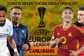 Avrupa Ligi yarı final ilk maçları, Türkiye'nin en yüksek iddaa oranları ile Misli'de! Marsilya-Atalanta, Roma-Leverkusen muhtemel 11'ler...