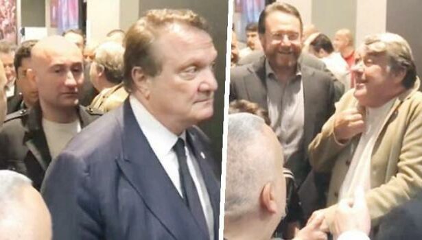 Beşiktaş'ta Hasan Arat ve Serdal Adalı takımı birlikte tebrik etti