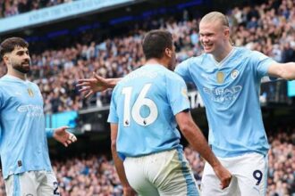 Erling Haaland 4 golle şov yaptı, City farklı kazandı