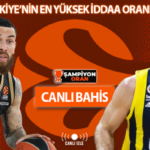 Fenerbahçe Beko, AS Monaco ile Euroleague Final-Four'a kalabilmek için parkede! Türkiye'nin en yüksek iddaa oranları Misli'de...