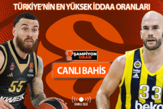 Fenerbahçe Beko, AS Monaco ile Euroleague Final-Four'a kalabilmek için parkede! Türkiye'nin en yüksek iddaa oranları Misli'de...