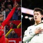 Manchester United'da Amad Diallo'dan Arda Güler gol sevinci