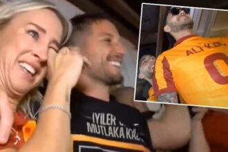 Mauro Icardi, Ali Koç forması giydi! Şampiyonluk kutlamasında Dries Mertens'in eşini ağlatan olay