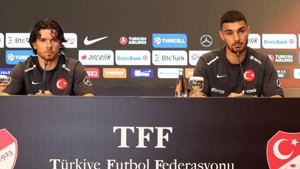 Milli futbolcular Kaan Ayhan ve Ferdi Kadıoğlu'ndan EURO 2024 açıklaması