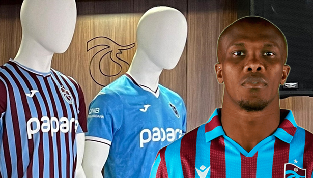 Trabzonspor yeni sezon formalarını tanıttı! Başkandan Nwakaeme açıklaması...