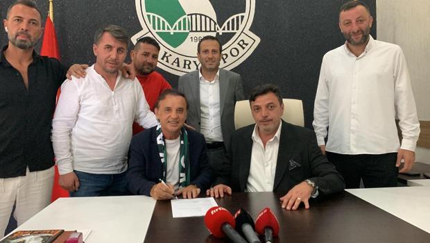 Sakaryaspor'da Suat Kaya dönemi! İmzalar atıldı...