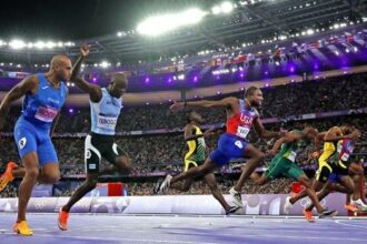 100 metrede ABD'li Noah Lyles fotofinişle kazandı