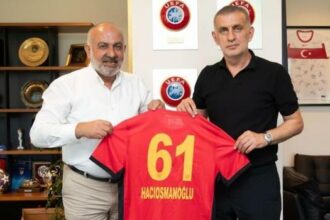 Kayserispor Başkanı Ali Çamlı’dan TFF Başkanı Hacıosmanoğlu'na ziyaret