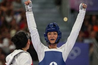 Nafia Kuş Aydın, Paris 2024'te çeyrek finale yükseldi!