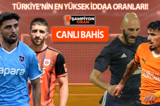 Trabzonspor evinde, Başakşehir deplasmanda! Temsilcilerimizden son haberler, iddaa oranları, çarpıcı istatistikler...