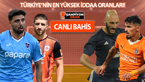 Trabzonspor evinde, Başakşehir deplasmanda! Temsilcilerimizden son haberler, iddaa oranları, çarpıcı istatistikler...