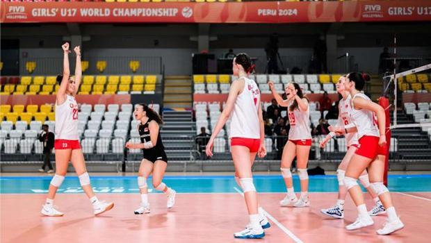 U17 Kadın Milli Voleybol Takımı, Dünya Şampiyonası'nda çeyrek finalde!