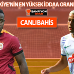 Çaykur Rizespor'da kaleci değişti! Galatasaray'da ilk 11 nasıl olacak? Süper Lig iddaa oranları, hakem istatistikleri...