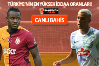 Çaykur Rizespor'da kaleci değişti! Galatasaray'da ilk 11 nasıl olacak? Süper Lig iddaa oranları, hakem istatistikleri...