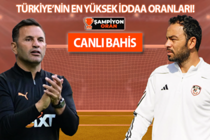 Erteleme maçında Galatasaray'ın konuğu Gaziantep FK! Statü gereği kimler yok? Hakem istatistikleri, iddaa oranları...