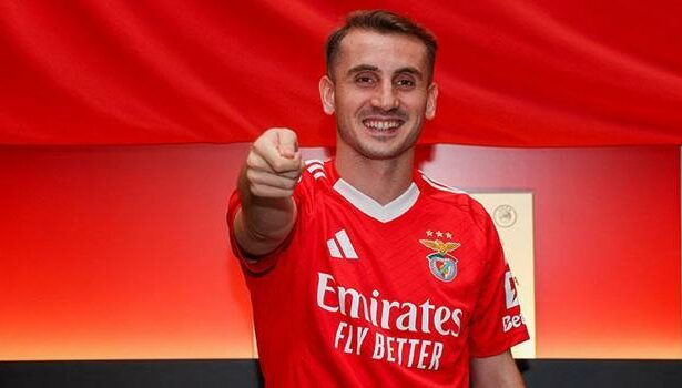 Kerem Aktürkoğlu, Galatasaray'daki en iyi sezonunun ardından Benfica'ya imza attı!