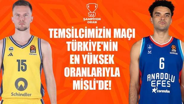 Anadolu Efes, Berlin deplasmanında çıkış peşinde! Karşılaşmanın heyecanı en yüksek iddaa oranları ve canlı yayın seçeneğiyle Misli'de