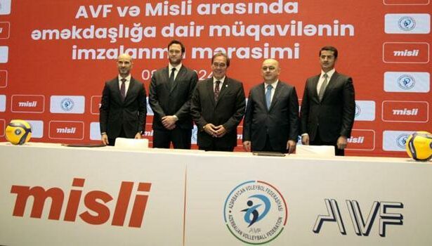 Azerbaycan Voleybol Federasyonu ve misli.com arasında iş birliği anlaşması imzalandı