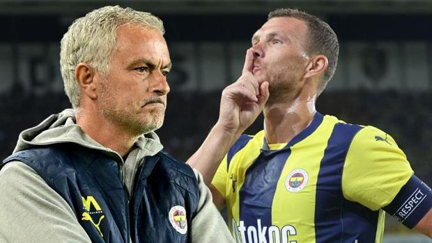 Edin Dzeko'dan Mourinho sözleri: Fenerbahçe'de onunla çalışmak...