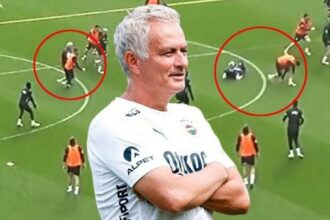 Fenerbahçe'de talihsizlik! Jose Mourinho idmanda sakatlandı, o anları paylaştı...