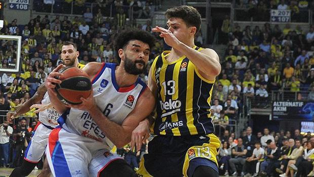 Gözler Avrupa'daki Türk derbisinde! Anadolu Efes - Fenerbahçe Beko