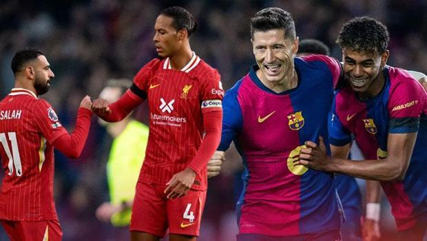 İngiltere'de Liverpool, İspanya'da Barcelona fırtınası sürüyor