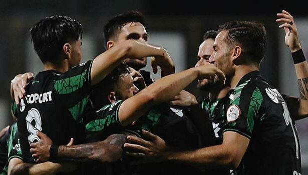 Kocaelispor 3 attı, zirveye kuruldu