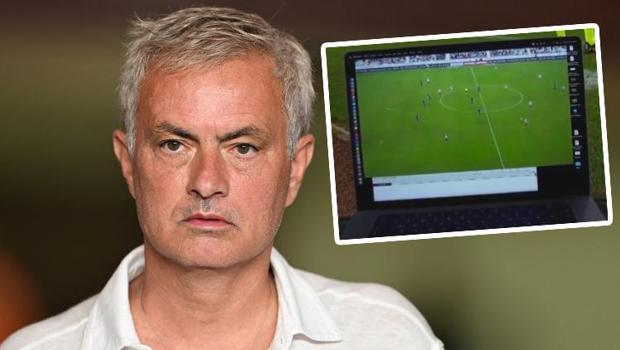 Mourinho'nun laptoplu protestosu dünyada yankılandı: Dahilik ve delilik