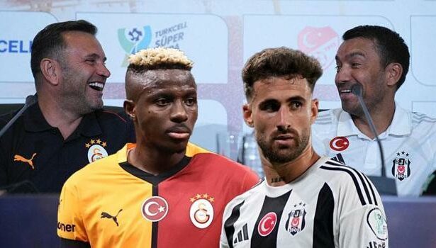 Süper Lig'de Galatasaray ile Beşiktaş'ın düellosu! Okan Buruk ve Bronckhorst 11'lerini belirledi