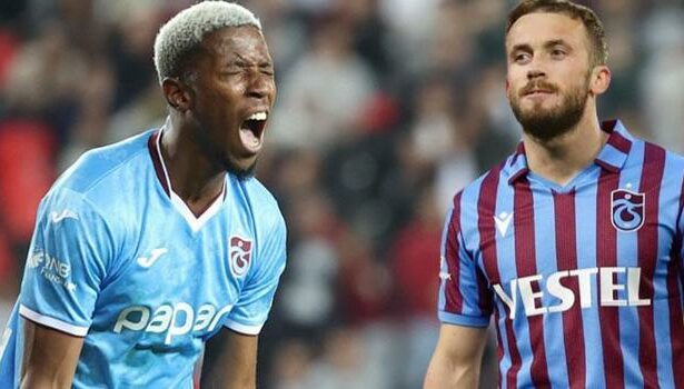 Trabzonspor, Fenerbahçe karşısında Simon Banza ve Edin Visca'ya güveniyor