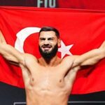 UFC 308'de İbo Aslan rakibini 50 saniyede nakavt etti!