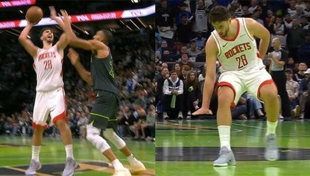 Alperen Şengün'den Rudy Gobert'e olay hareket! 'Çok küçüksün'