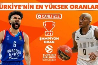 Anadolu Efes'in konuğu Paris Basket! En yüksek oranlar ve canlı yayın Misli'de...
