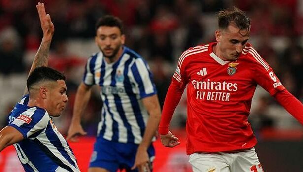 Benfica, Porto'yu darmadağın etti! Kerem Aktürkoğlu ve Orkun Kökçü...