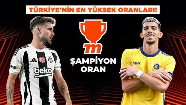 Beşiktaş'ta hedef Maccabi karşısında mutlak galibiyet! Türkiye'nin en yüksek oranları Misli'de...