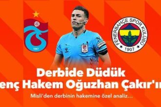 Derbide düdük, genç hakem Oğuzhan Çakır’ın!