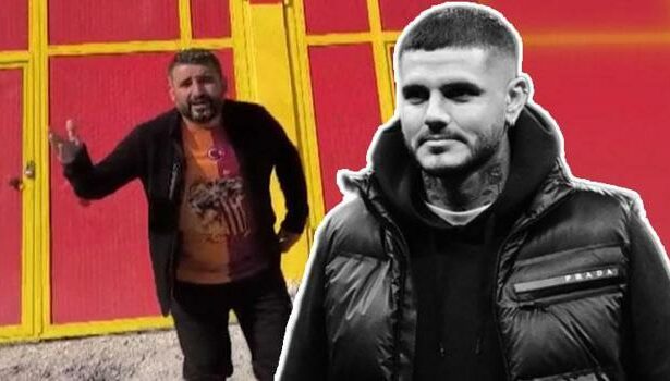 Fanatik Galatasaray taraftarından Icardi'ye şarkılı destek: Üzülme canım kardeşim!