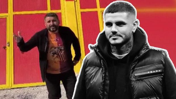 Fanatik Galatasaray taraftarından Icardi'ye şarkılı destek: Üzülme canım kardeşim!