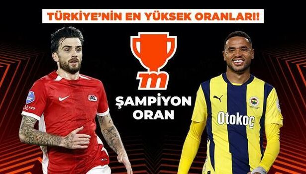 Fenerbahçe, AZ Alkmaar karşısıında galibiyet peşinde! Maçtaki en yüksek oranlar Misli'de...