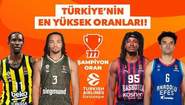 Fenerbahçe Beko ve Anadolu Efes EuroLeague sahnesinde! Maçlardan tüm detaylar ve en yüksek oranlar...