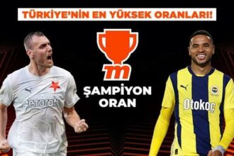 Fenerbahçe galibiyet için Slavia Prag karşısında! Türkiye'nin en yüksek oranları Misli'de...