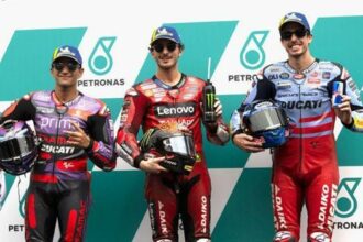 Malezya'da zafer Bagnaia'nın!