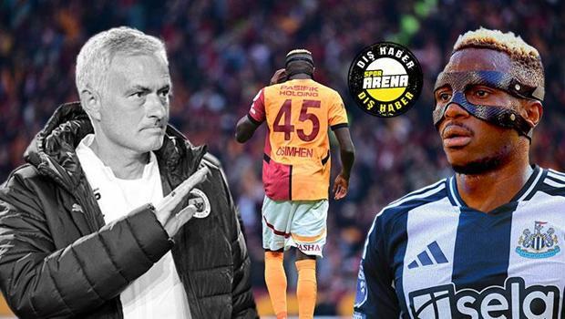 Newcastle United gözünü Süper Lig'den alamıyor: Mourinho'dan sonra Osimhen'e transfer teklifi...