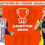 Trabzonspor - Fenerbahçe derbisinin heyecanı Türkiye'nin En Yüksek Oranları ile Misli'de! İşte muhtemel 11'ler ve dikkat çeken istatistikler