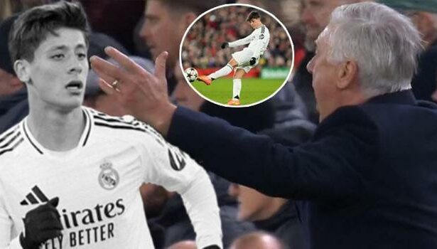 Tüm gözler o ana çevrildi! Ancelotti'nin sesi TV'den duyuldu: Arda Güler...