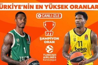 Zalgiris - Fenerbahçe Beko maçı Türkiye'nin En Yüksek Oranları farkıyla ve canlı yayınla Misli'de!