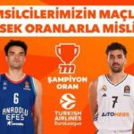 Anadolu Efes ve Fenerbahçe Beko sahada, maçlar canlı yayınla Misli'de!