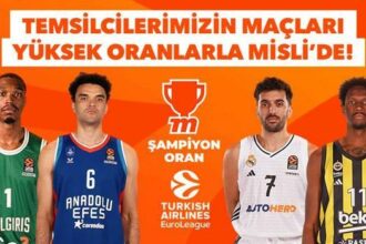 Anadolu Efes ve Fenerbahçe Beko sahada, maçlar canlı yayınla Misli'de!